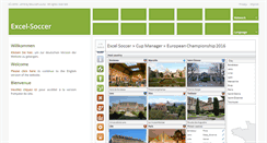 Desktop Screenshot of excel-soccer.de