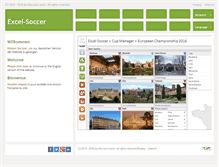 Tablet Screenshot of excel-soccer.de